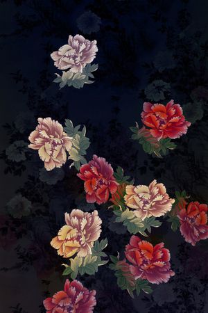 香云纱印花华亿平台图片