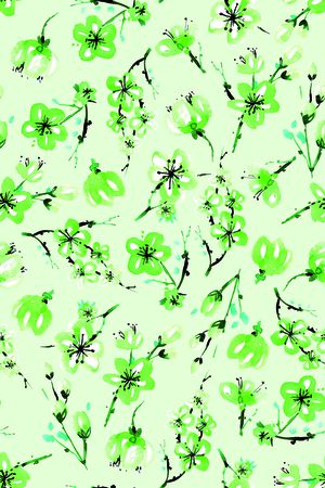 小清新印花华亿平台图片