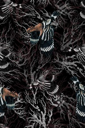 鸟印花华亿平台图片