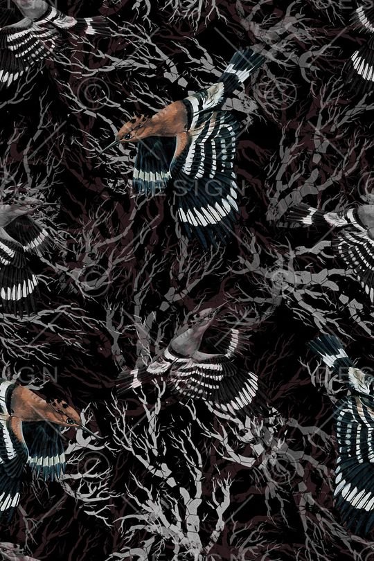 鸟印花华亿平台图片