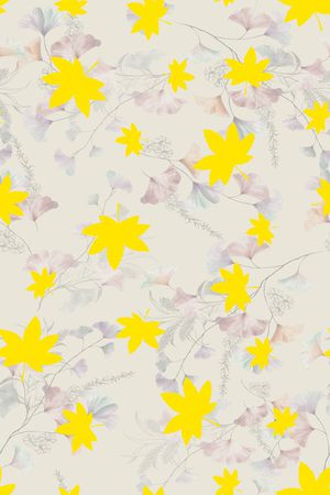 小清新印花华亿平台图片