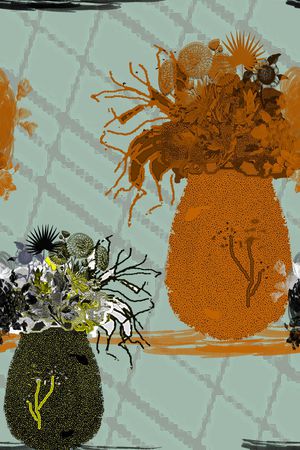 抽象印花华亿平台图片