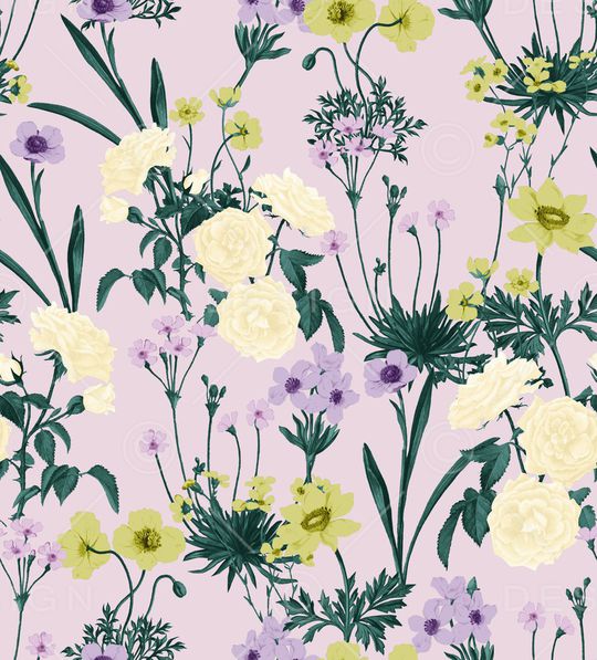 小碎花印花华亿平台图片