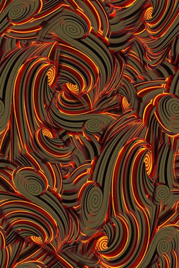 抽象印花华亿平台图片