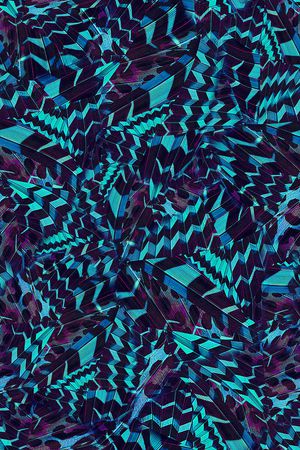 抽象印花华亿平台图片