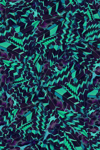 抽象印花华亿平台图片