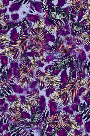 豹纹印花华亿平台图片