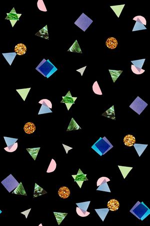 三角形印花华亿平台图片