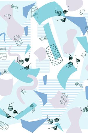 抽象印花华亿平台图片