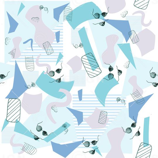 抽象印花华亿平台图片