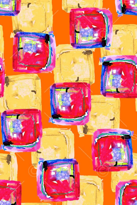 抽象印花华亿平台图片