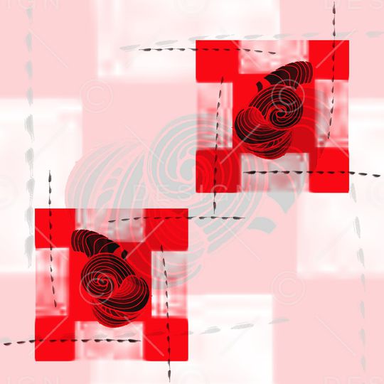 混合拼接印花华亿平台图片