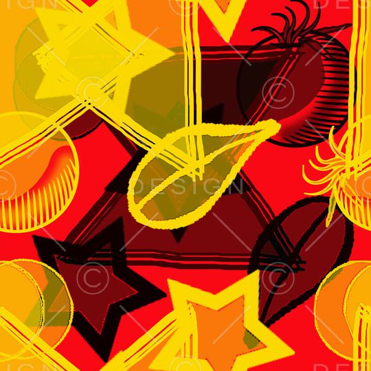 混合拼接印花华亿平台图片