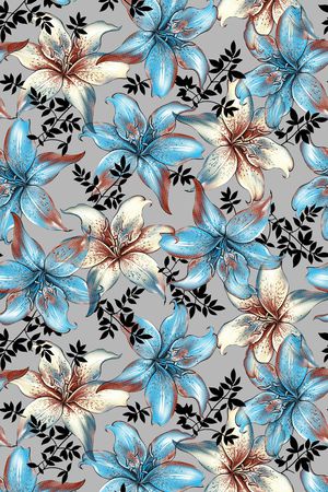 抽象印花华亿平台图片