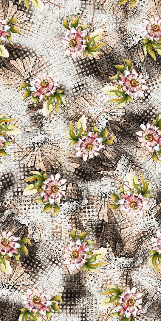 抽象印花华亿平台图片