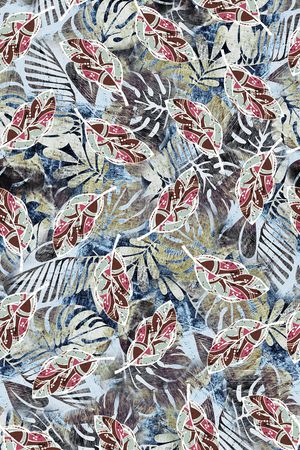 抽象印花华亿平台图片