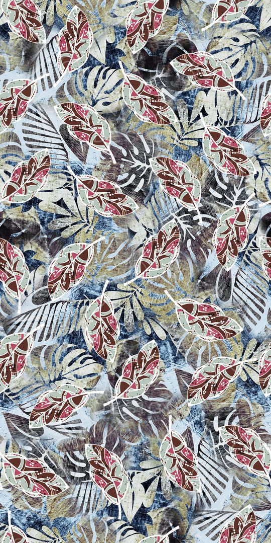 抽象印花华亿平台图片