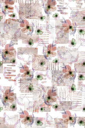 抽象印花华亿平台图片