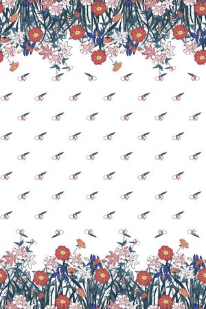 双边定位花印花华亿平台图片