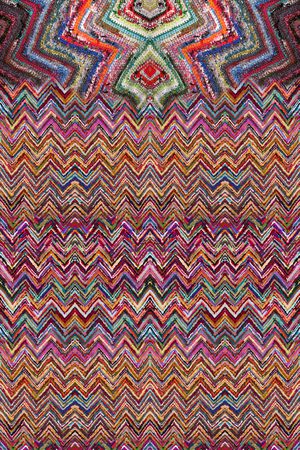 条纹印花华亿平台图片