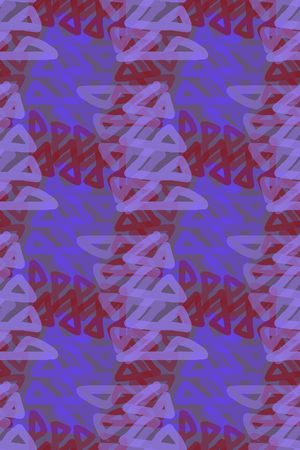 三角形印花华亿平台图片