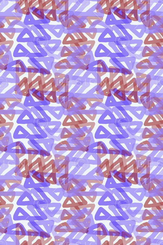 三角形印花华亿平台图片