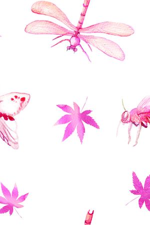 蜻蜓印花华亿平台图片