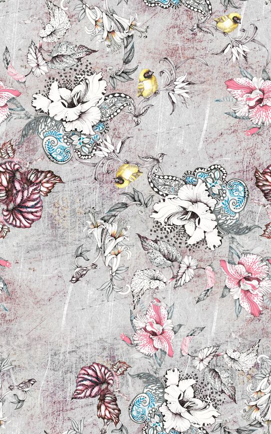 中国风印花华亿平台图片