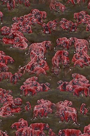 棉麻印花华亿平台图片