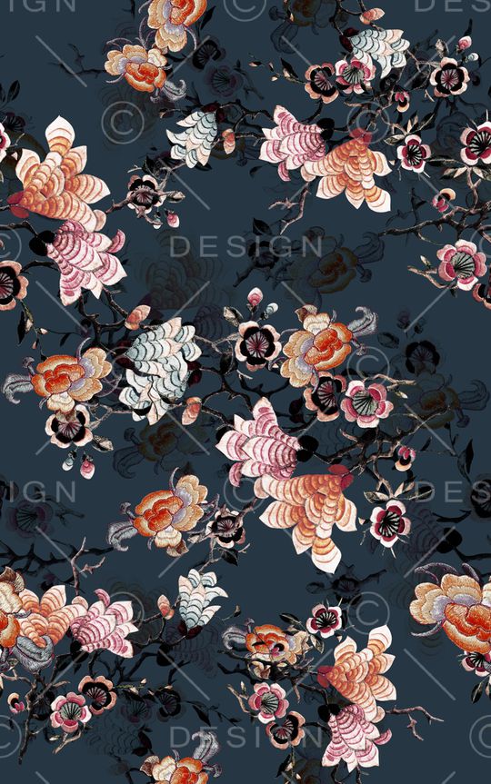 绣花华亿平台印花华亿平台图片