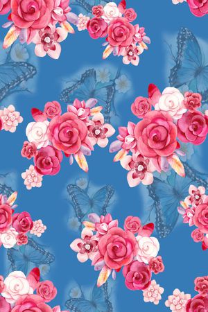 简约印花华亿平台图片