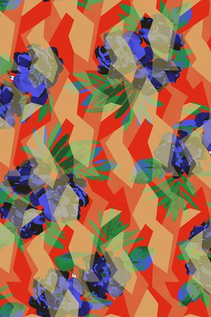 涂鸦印花华亿平台图片