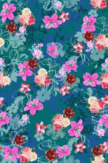 数码华亿平台印花华亿平台图片