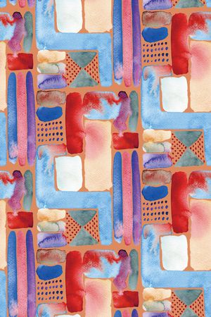 抽象印花华亿平台图片