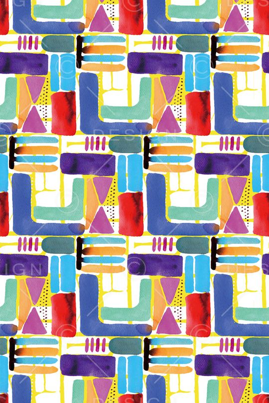 抽象印花华亿平台图片