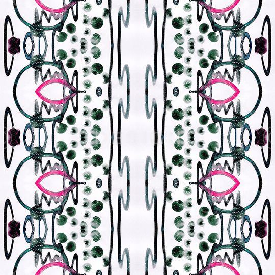 抽象印花华亿平台图片