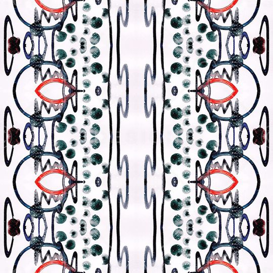 抽象印花华亿平台图片