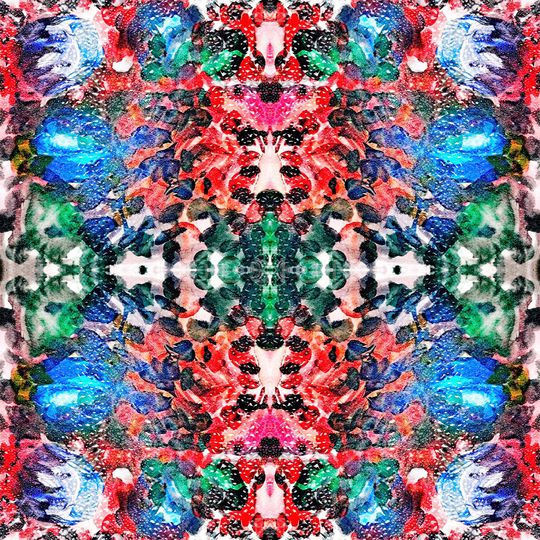 抽象印花华亿平台图片