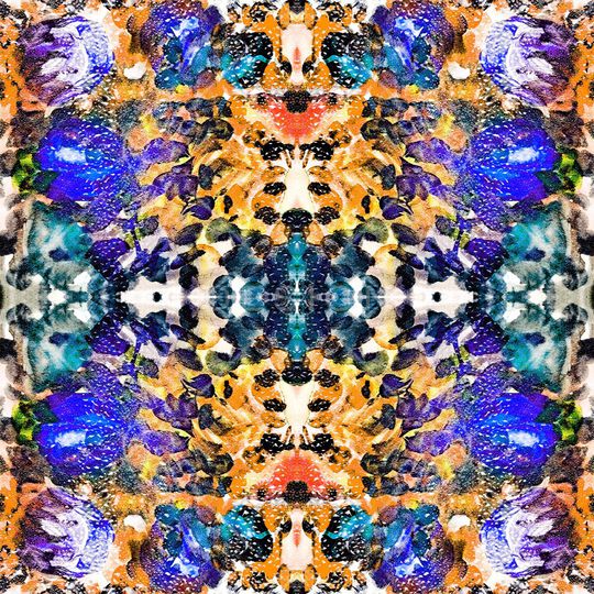 抽象印花华亿平台图片