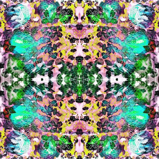 抽象印花华亿平台图片