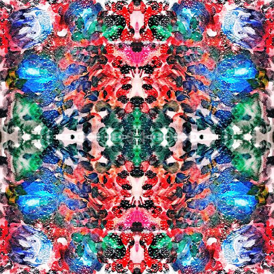 抽象印花华亿平台图片