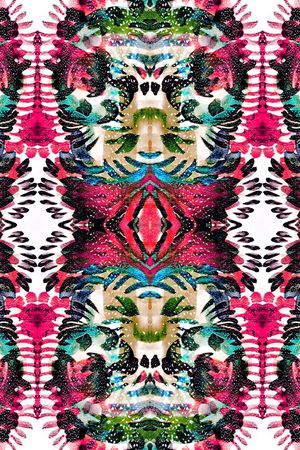 抽象印花华亿平台图片