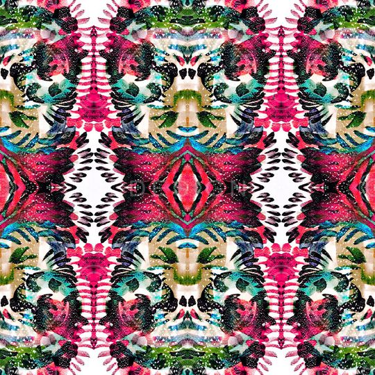 抽象印花华亿平台图片