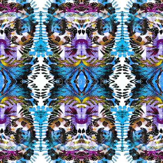 抽象印花华亿平台图片