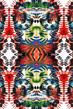 抽象印花华亿平台图片