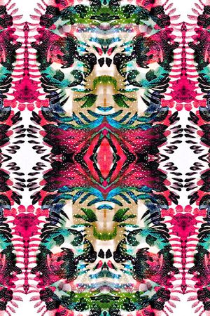 抽象印花华亿平台图片