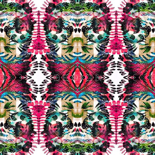 抽象印花华亿平台图片