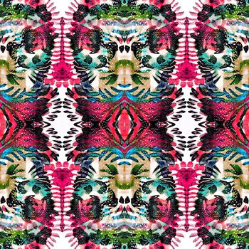 抽象印花华亿平台图片