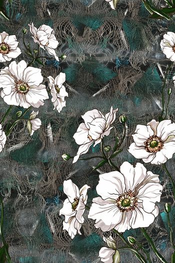 花瓣印花华亿平台图片