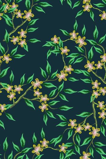 小碎花印花华亿平台图片